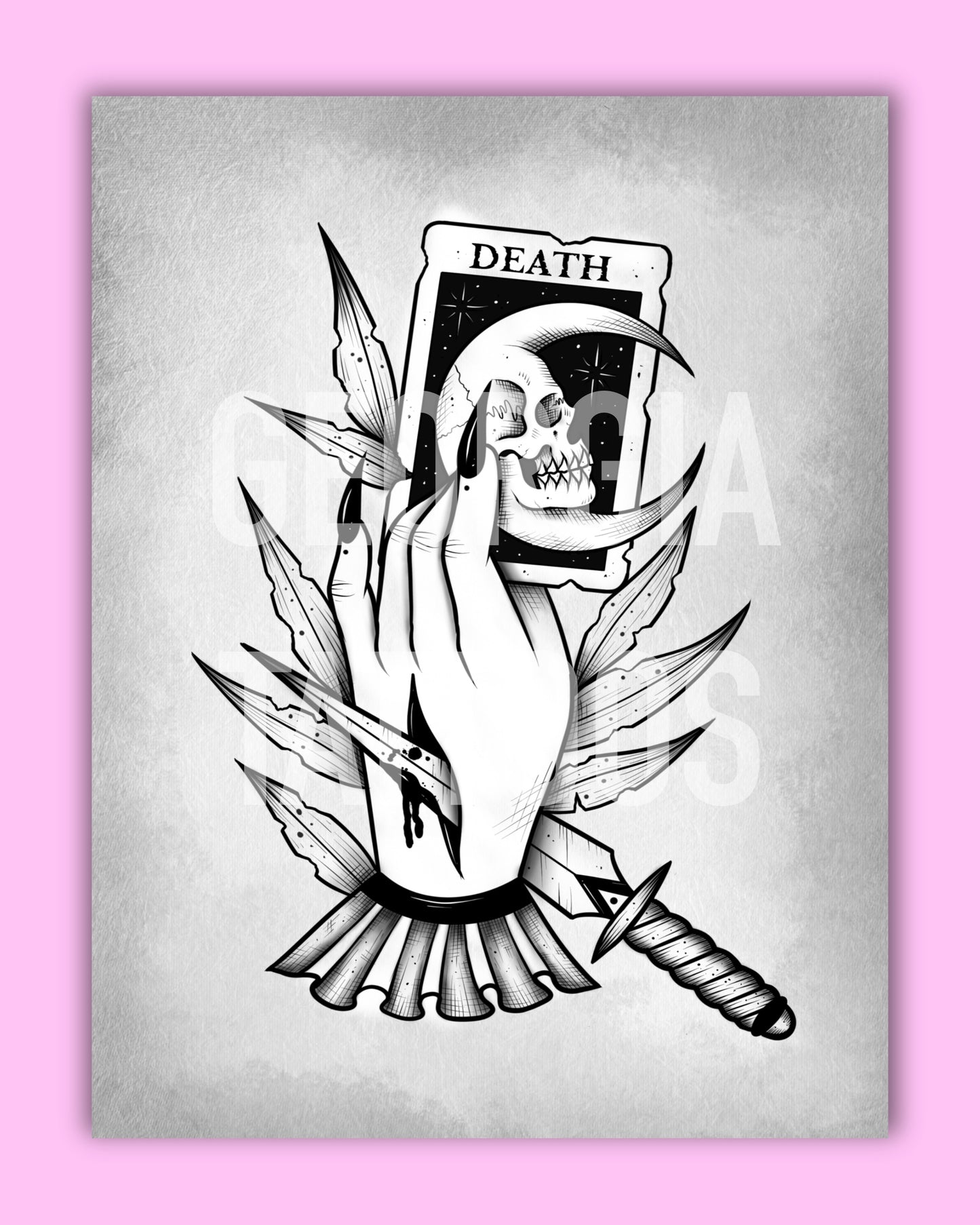 Death Tarot Print