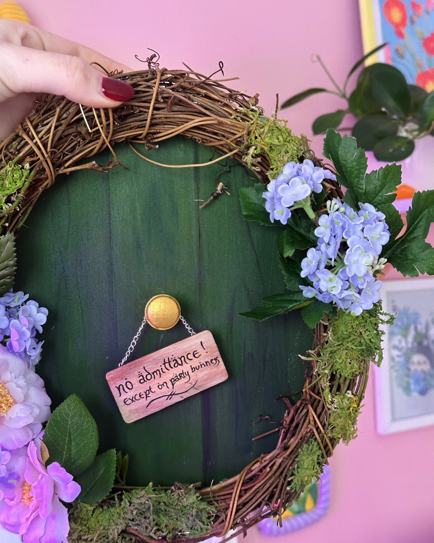 Hobbit Door Wreath