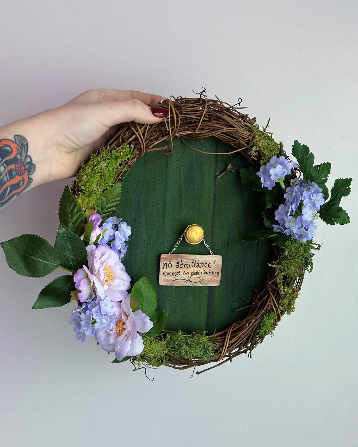 Hobbit Door Wreath
