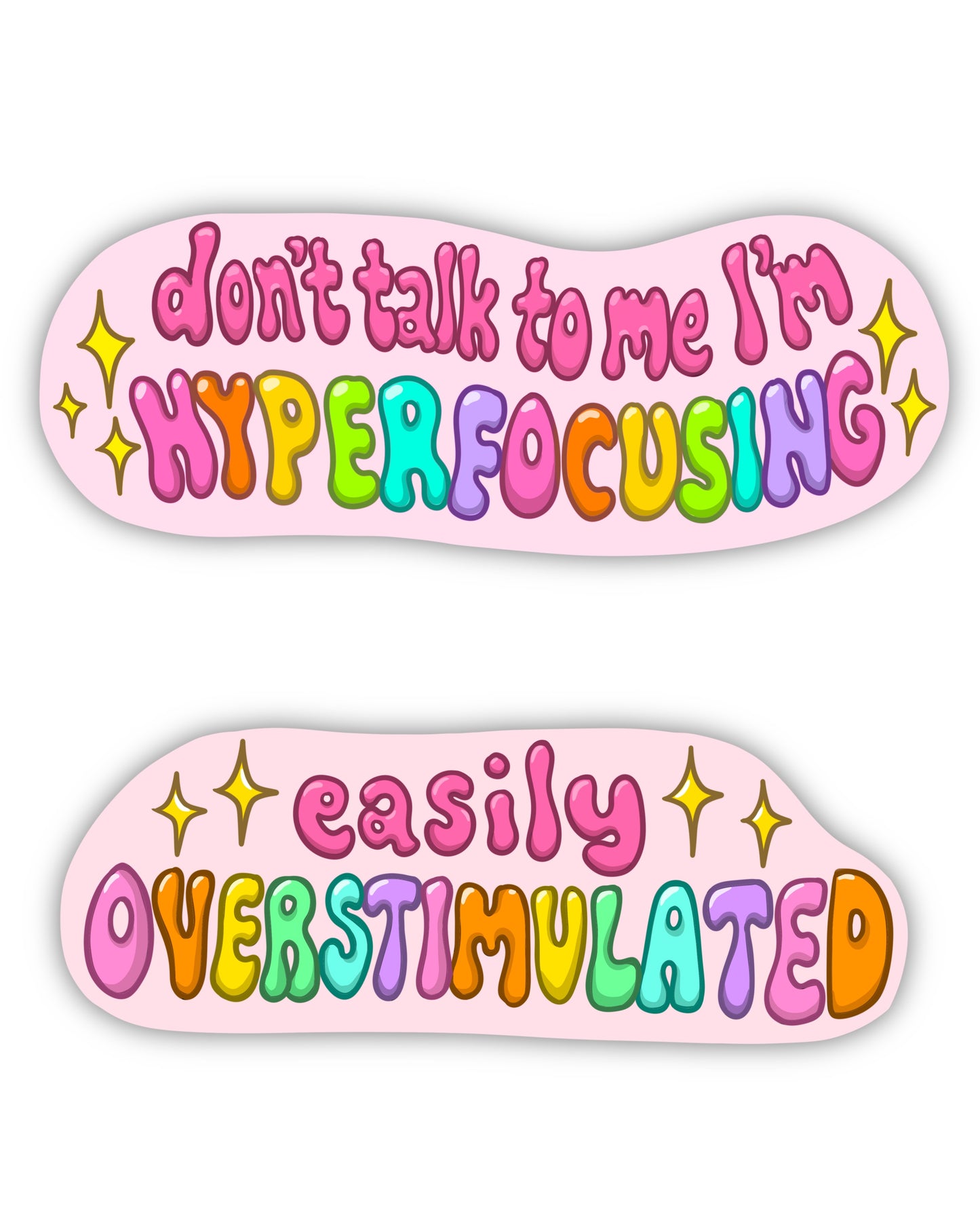 Neurospicy Stickers