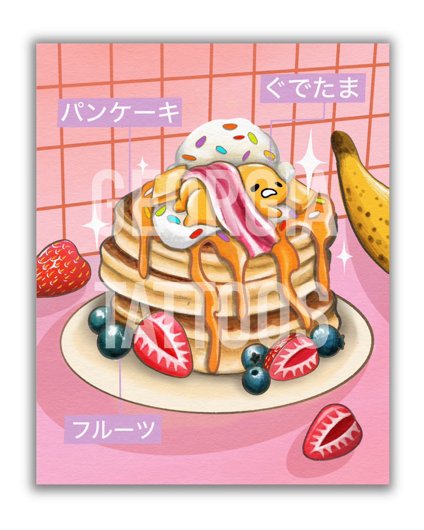 Gudetama Pancakes