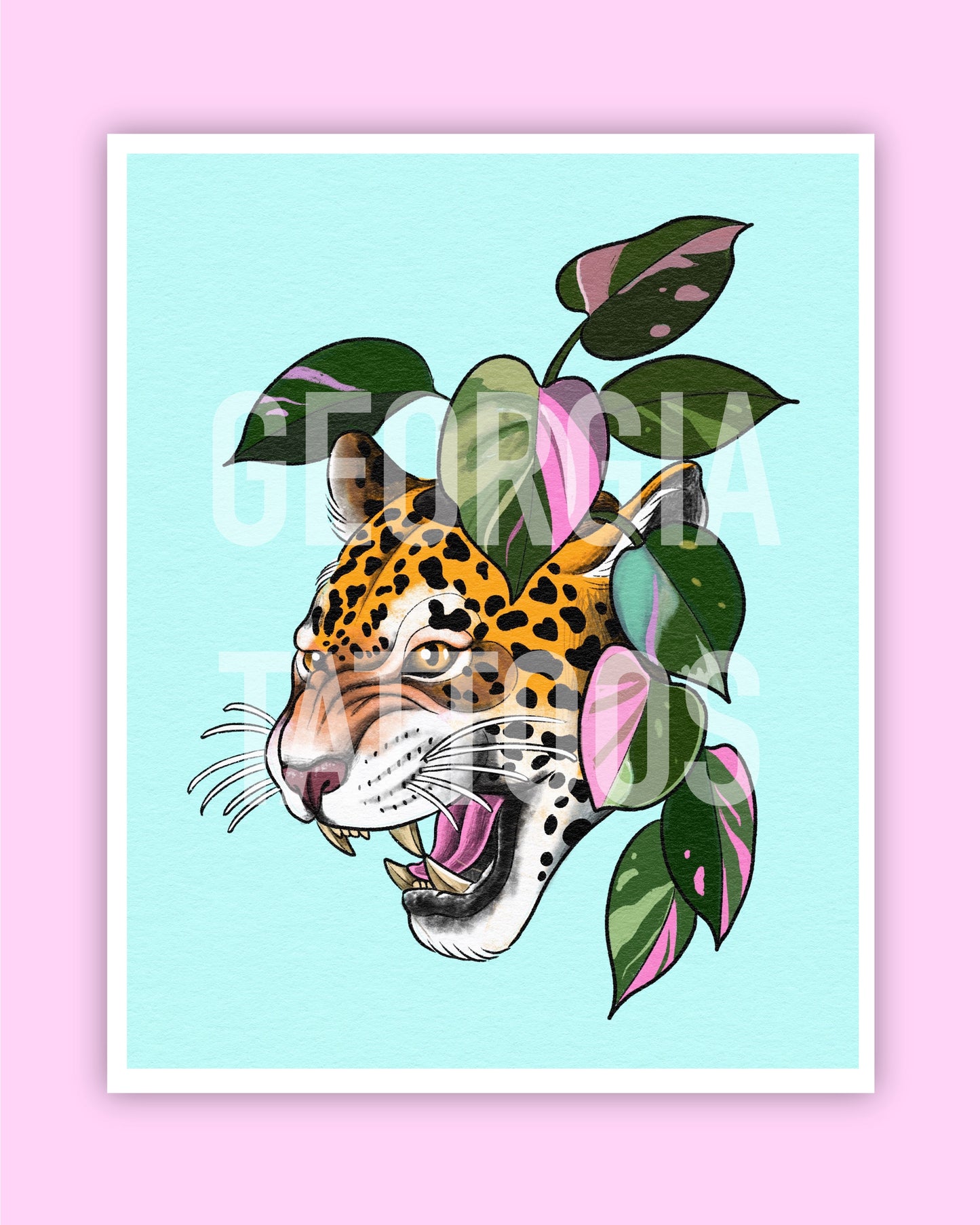Jaguar Head Planter