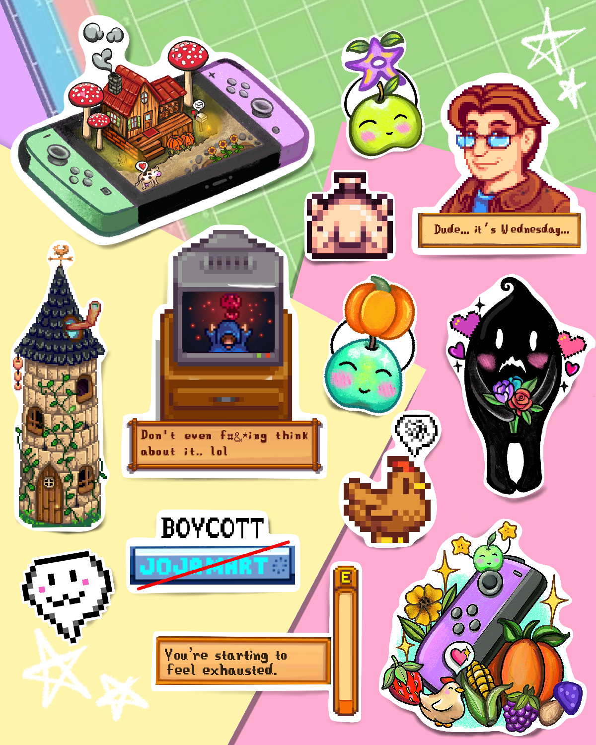 Stardew Valley Sticker Pack