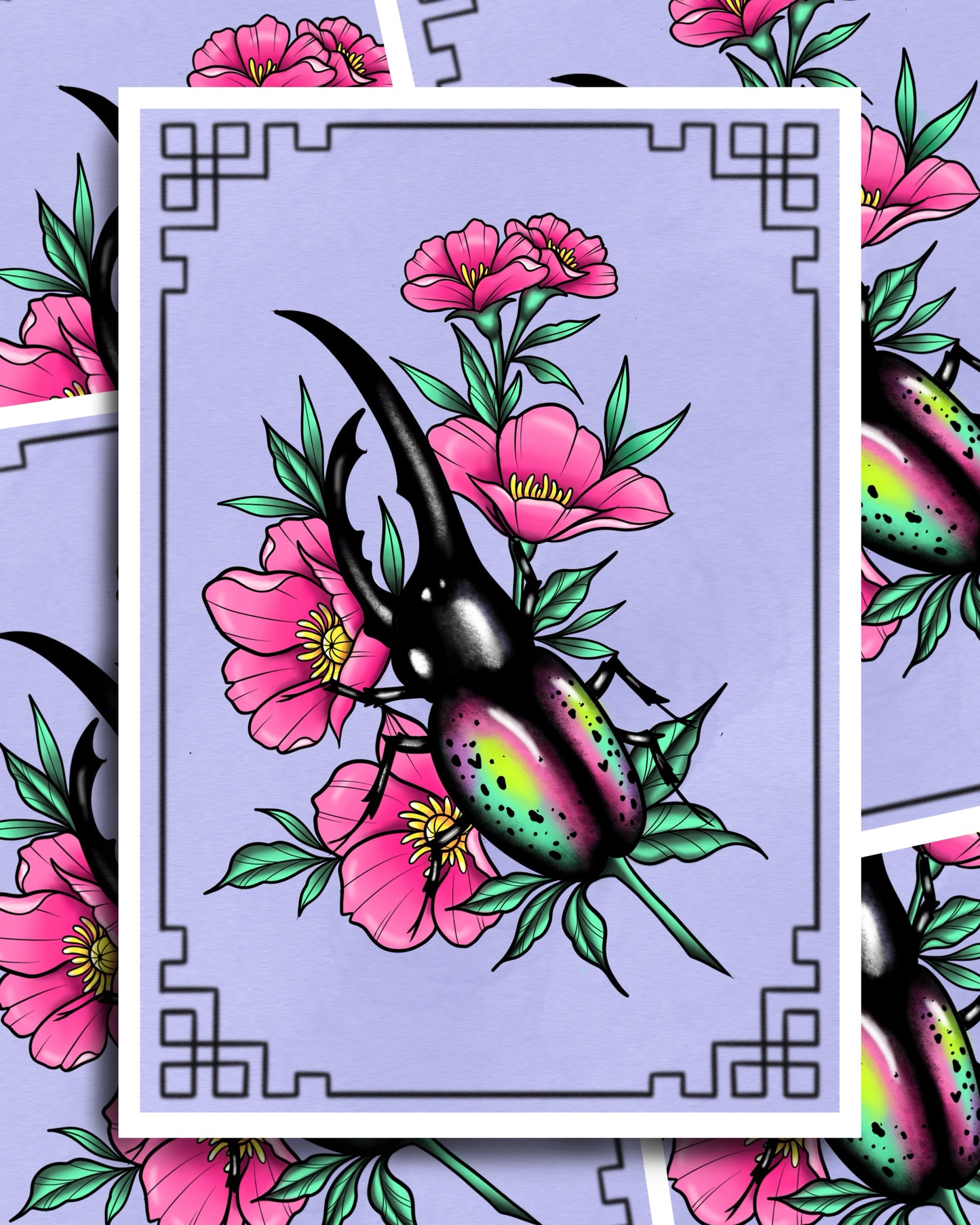 Beetle Print