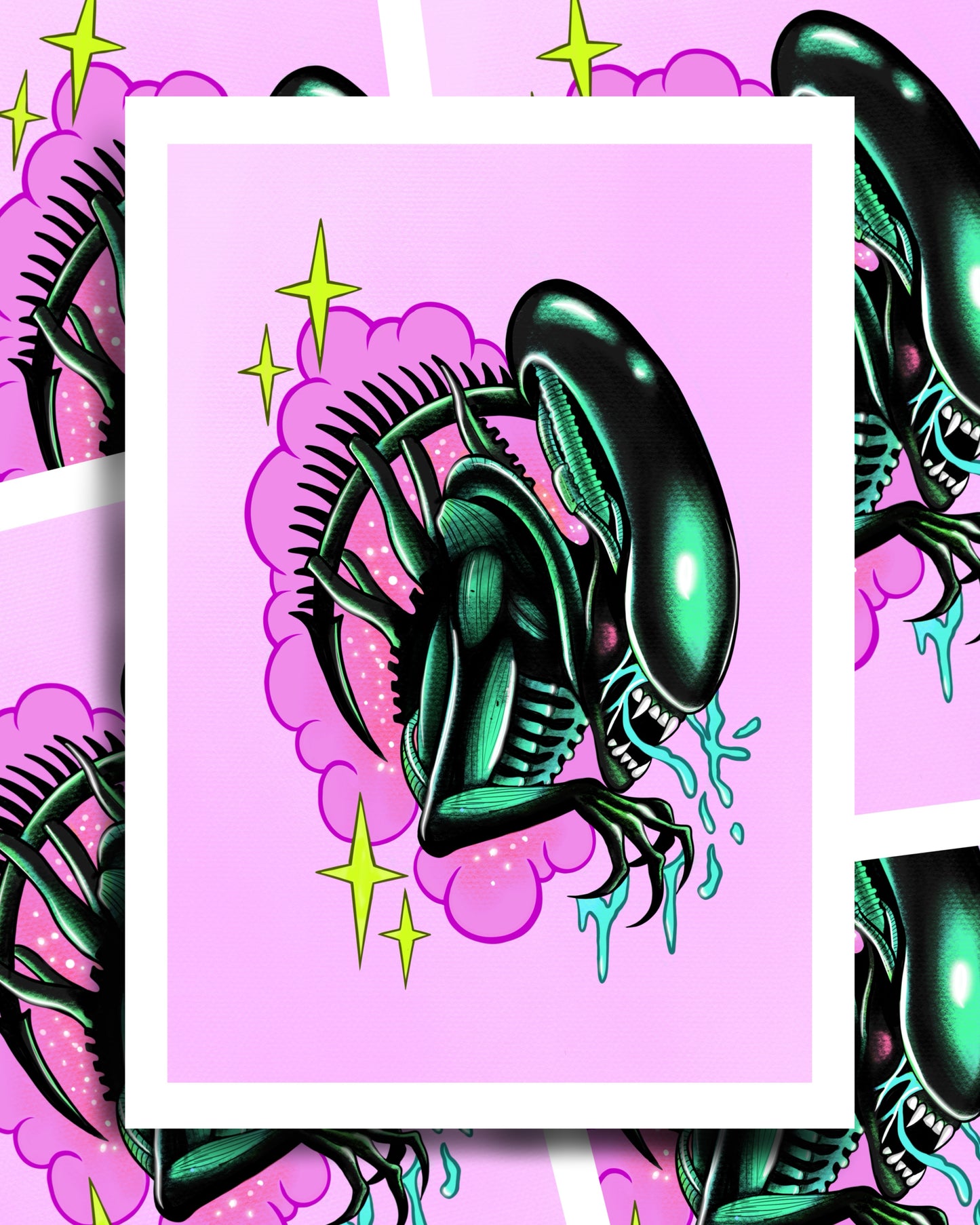 Xenomorph Print