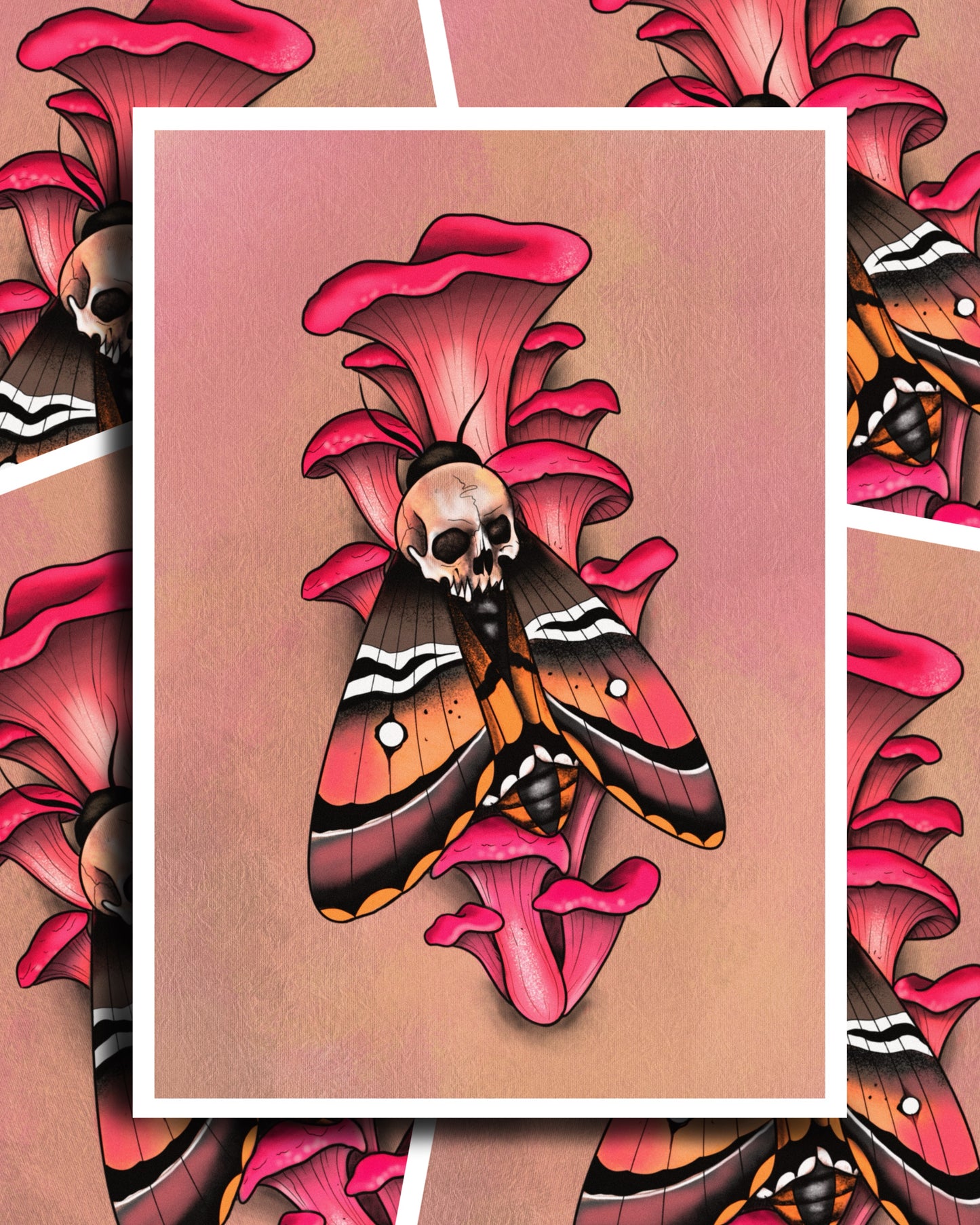 Death Moth Print