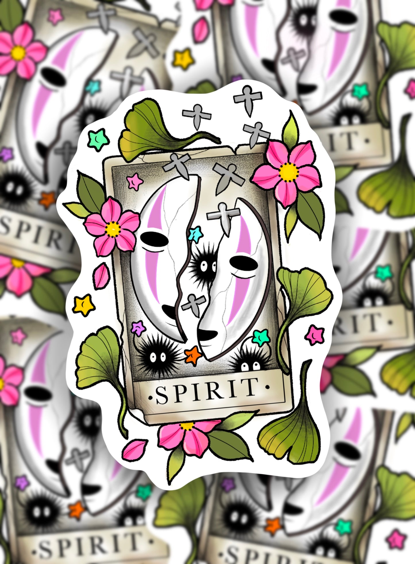 Noface Tarot Sticker