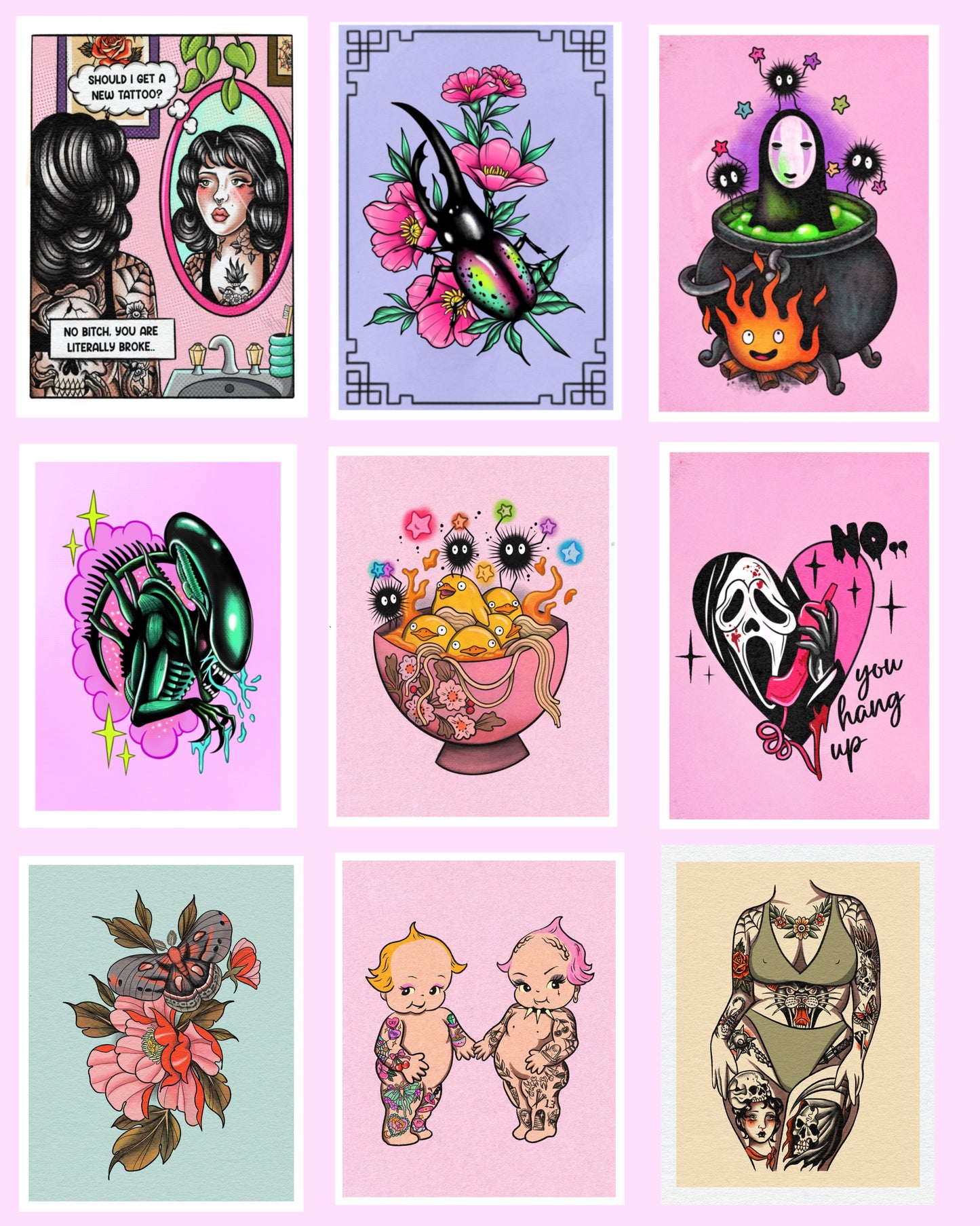 Mystery Print & Sticker Pack