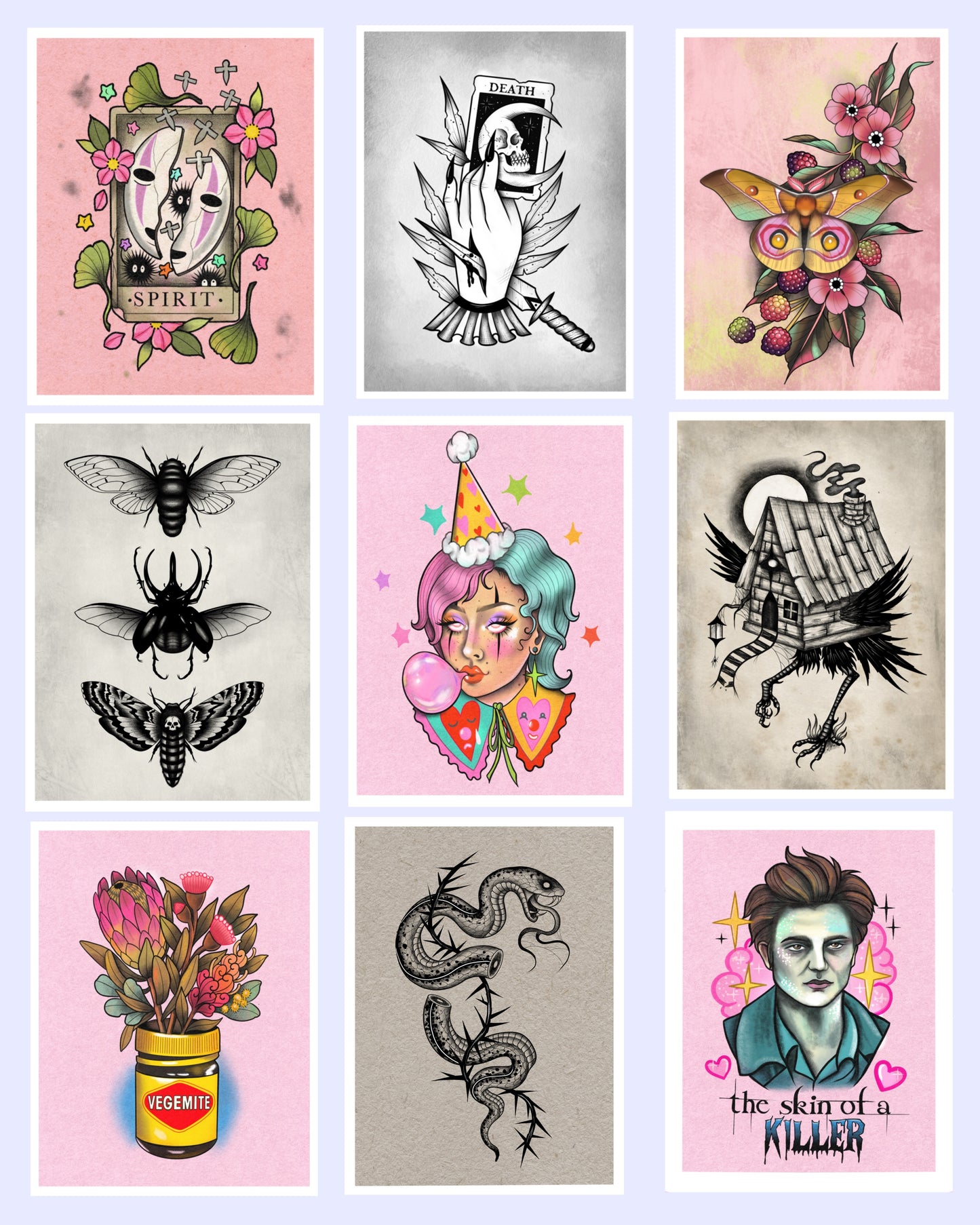 Mystery Print & Sticker Pack