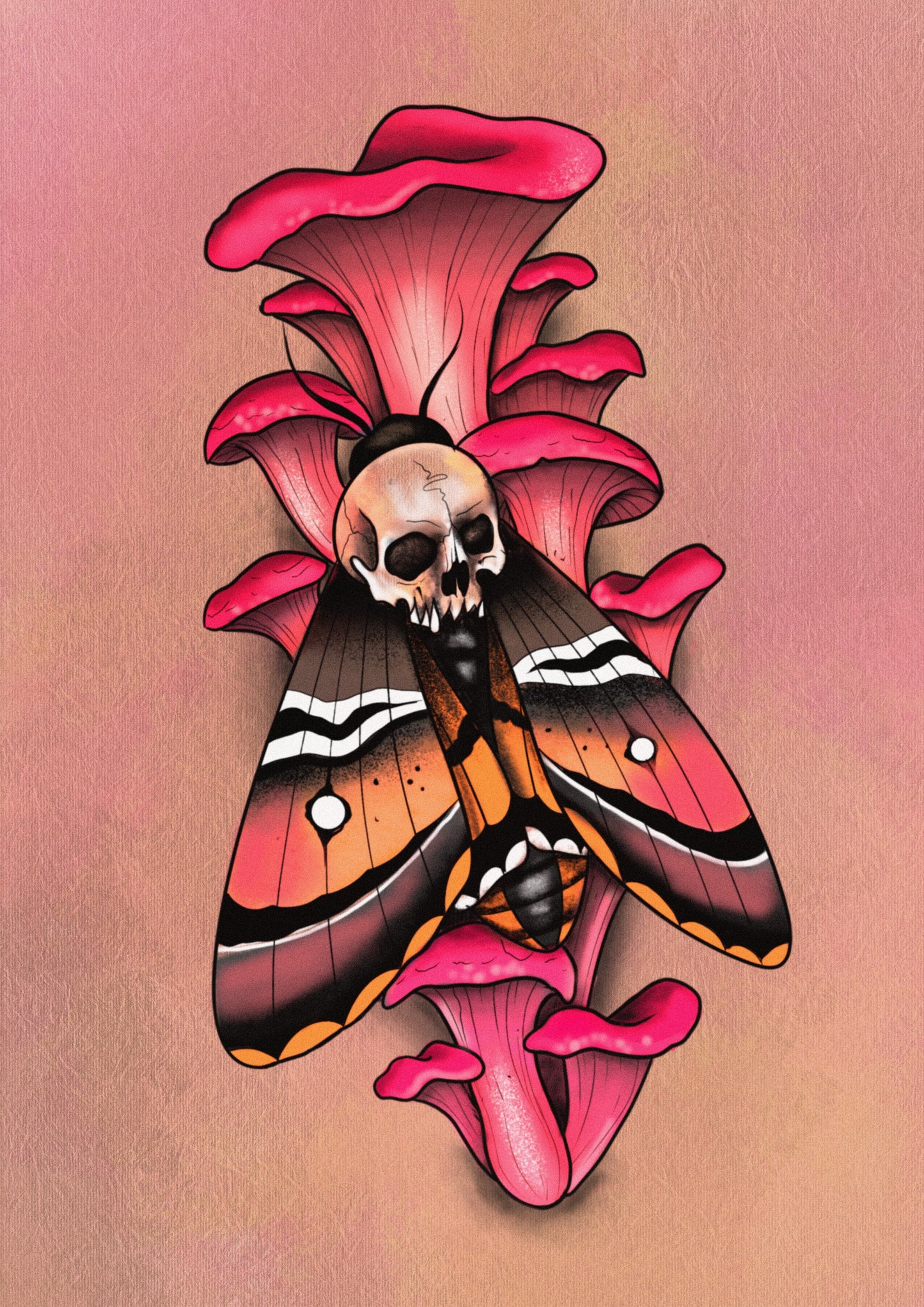 Death Moth Print