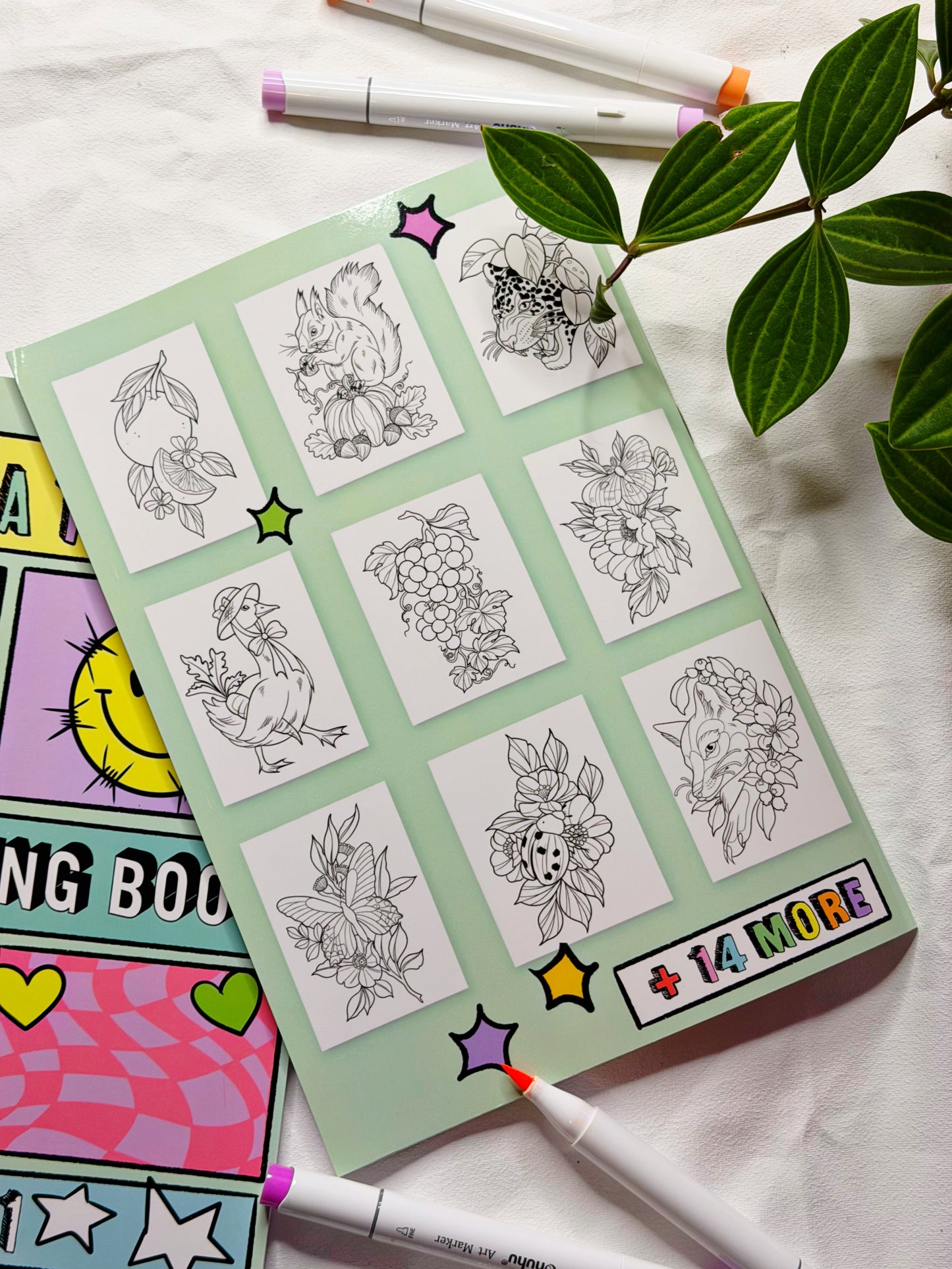 Colouring in book: VOLUME 1