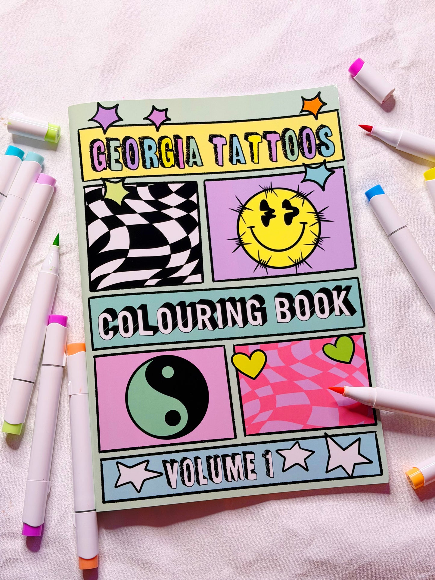 Colouring in book: VOLUME 1