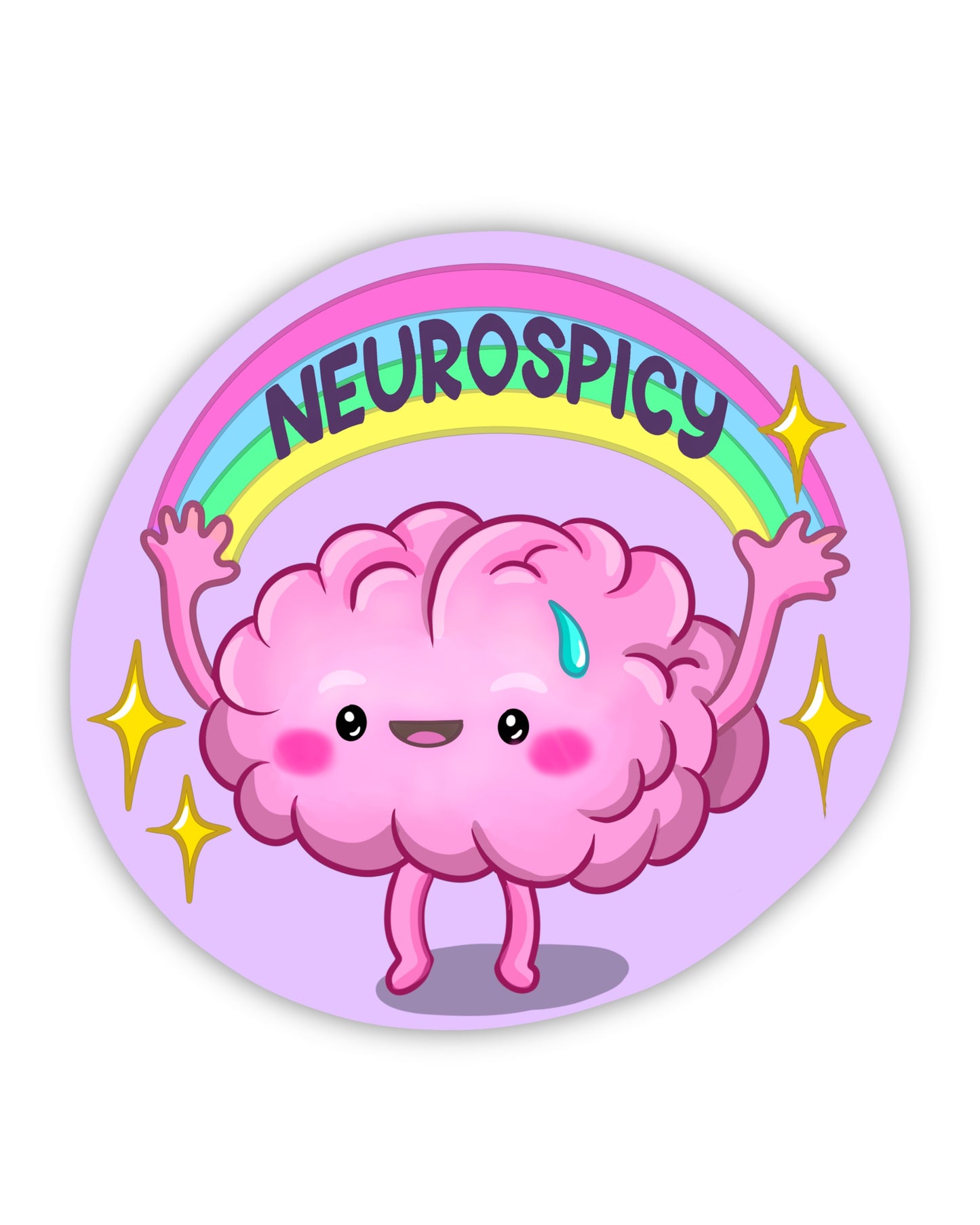 Neurospicy Stickers