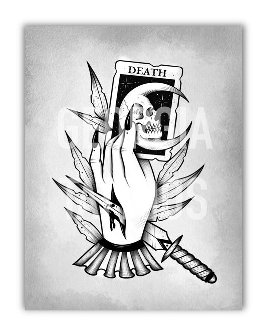 Death Tarot Print