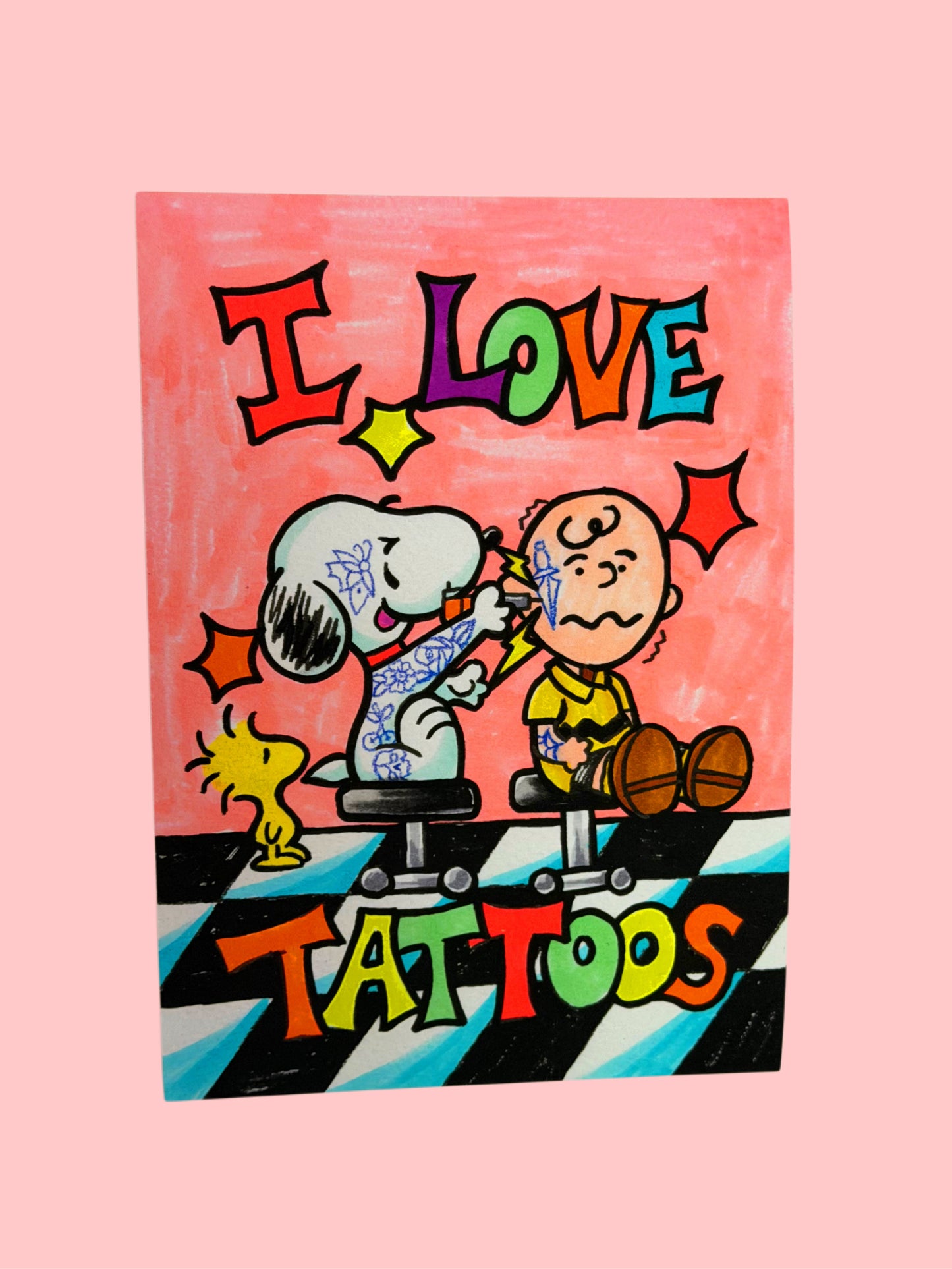 I Love Tattoos Print PREORDER