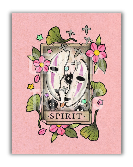 Noface Tarot Print