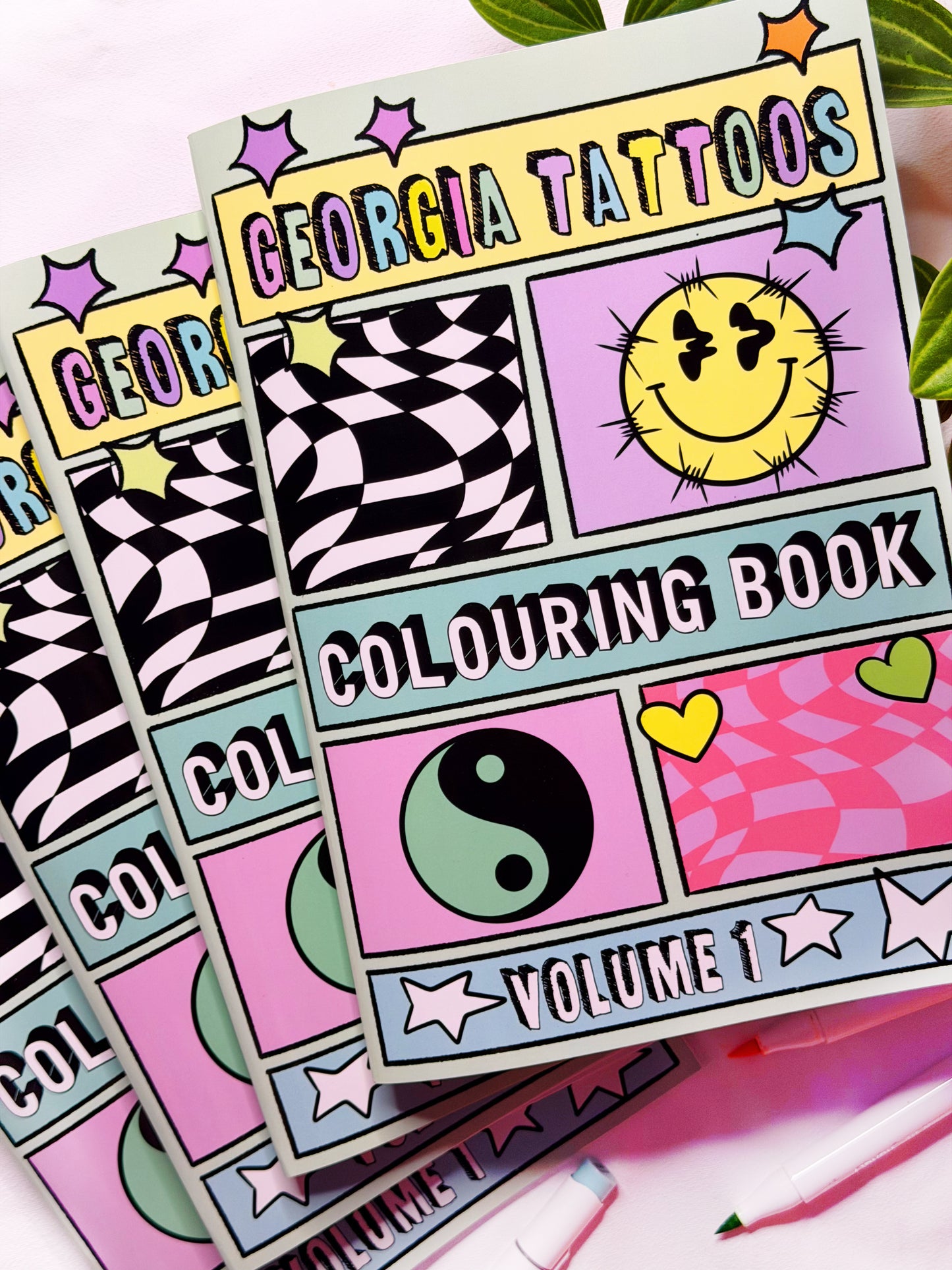 Colouring in book: VOLUME 1