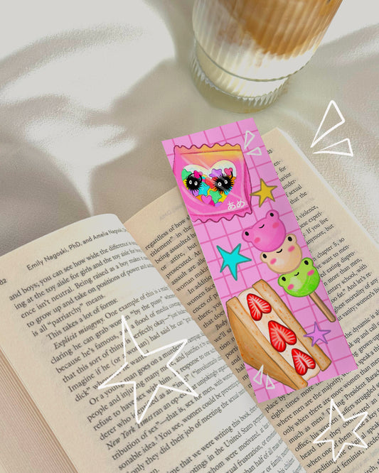 Kawaii Snacks Bookmark