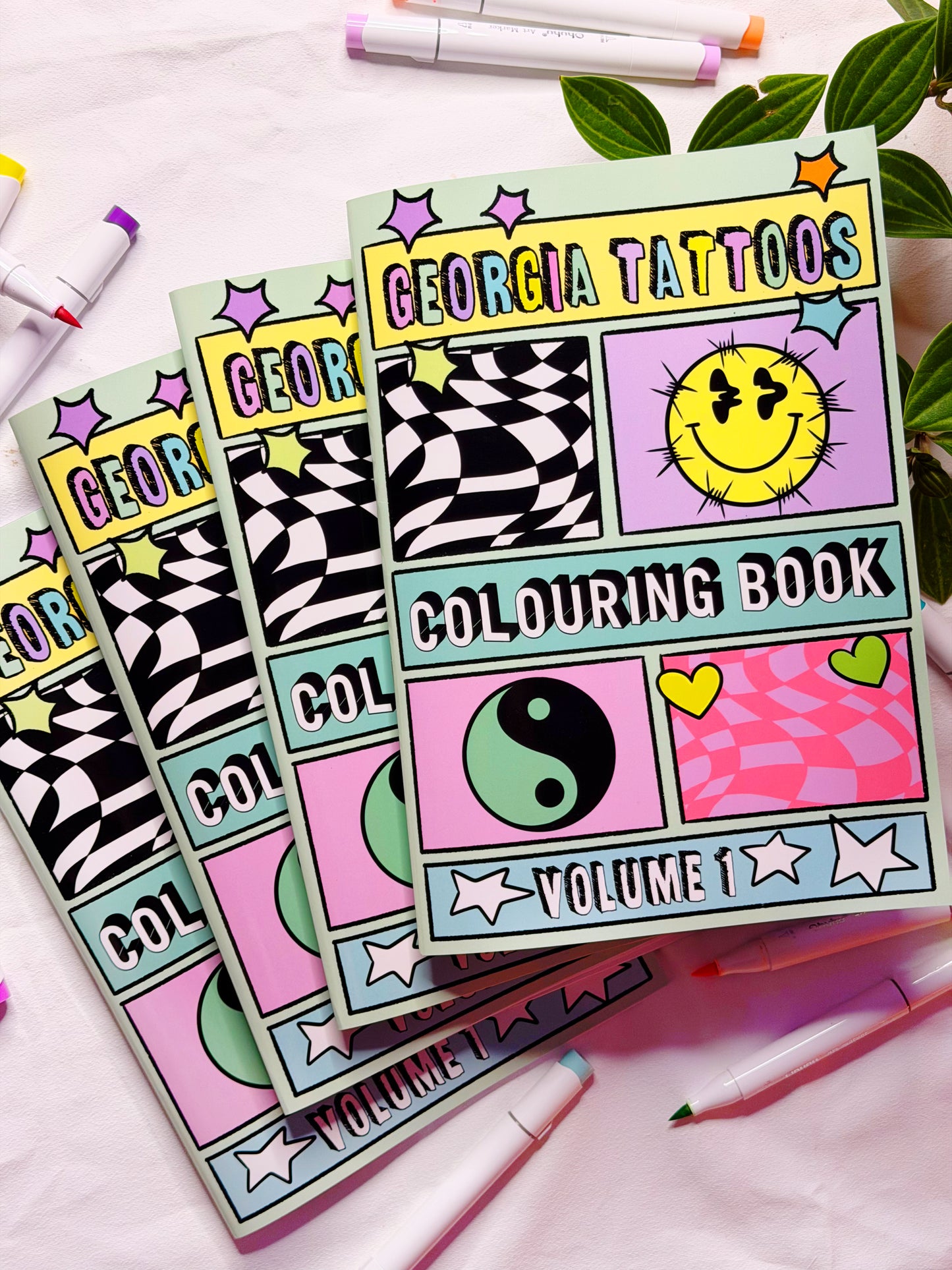 Colouring in book: VOLUME 1
