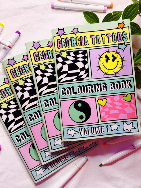Colouring in book: VOLUME 1