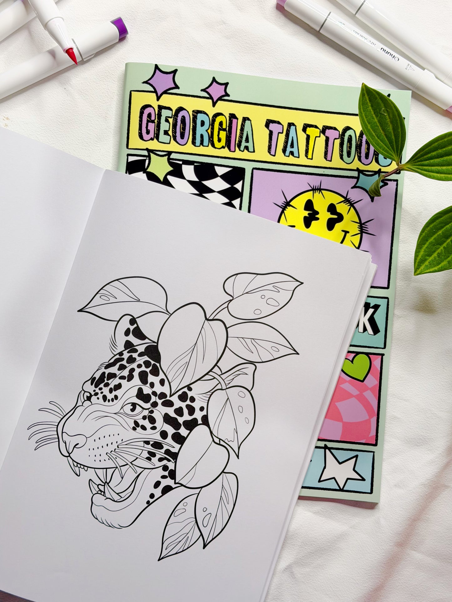 Colouring in book: VOLUME 1