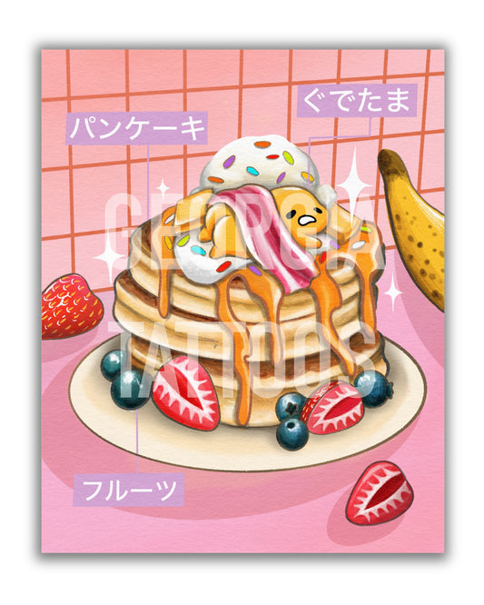 Gudetama Pancakes