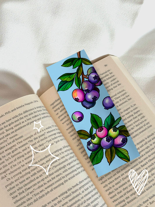 Blueberry Bookmark
