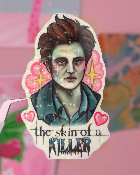 Glittery Edward Cullen Sticker