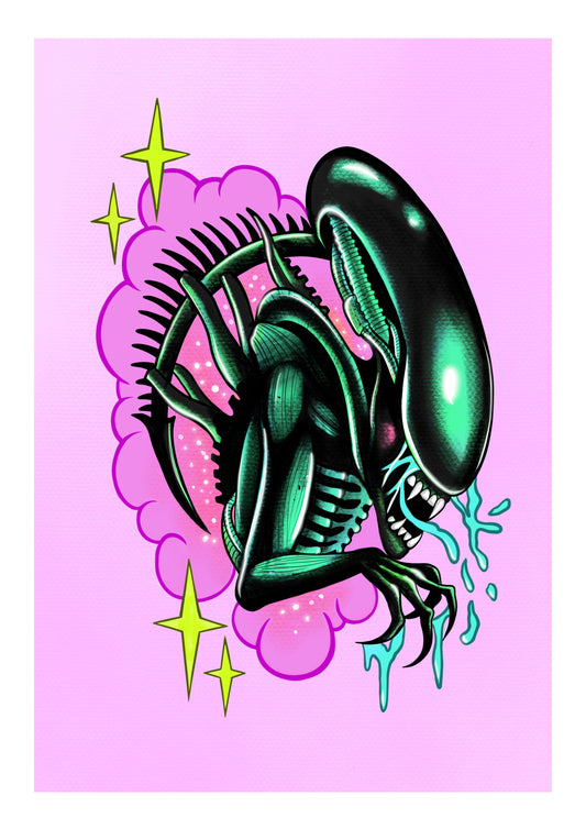 Xenomorph Print