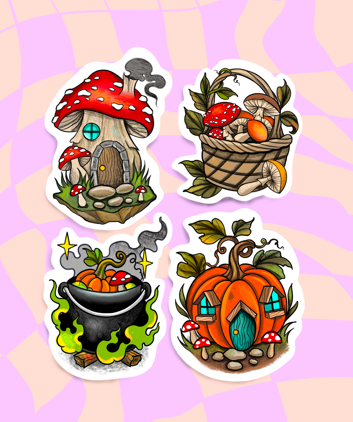 Cottagecore Sticker Pack – GEORGIA TATTOOS