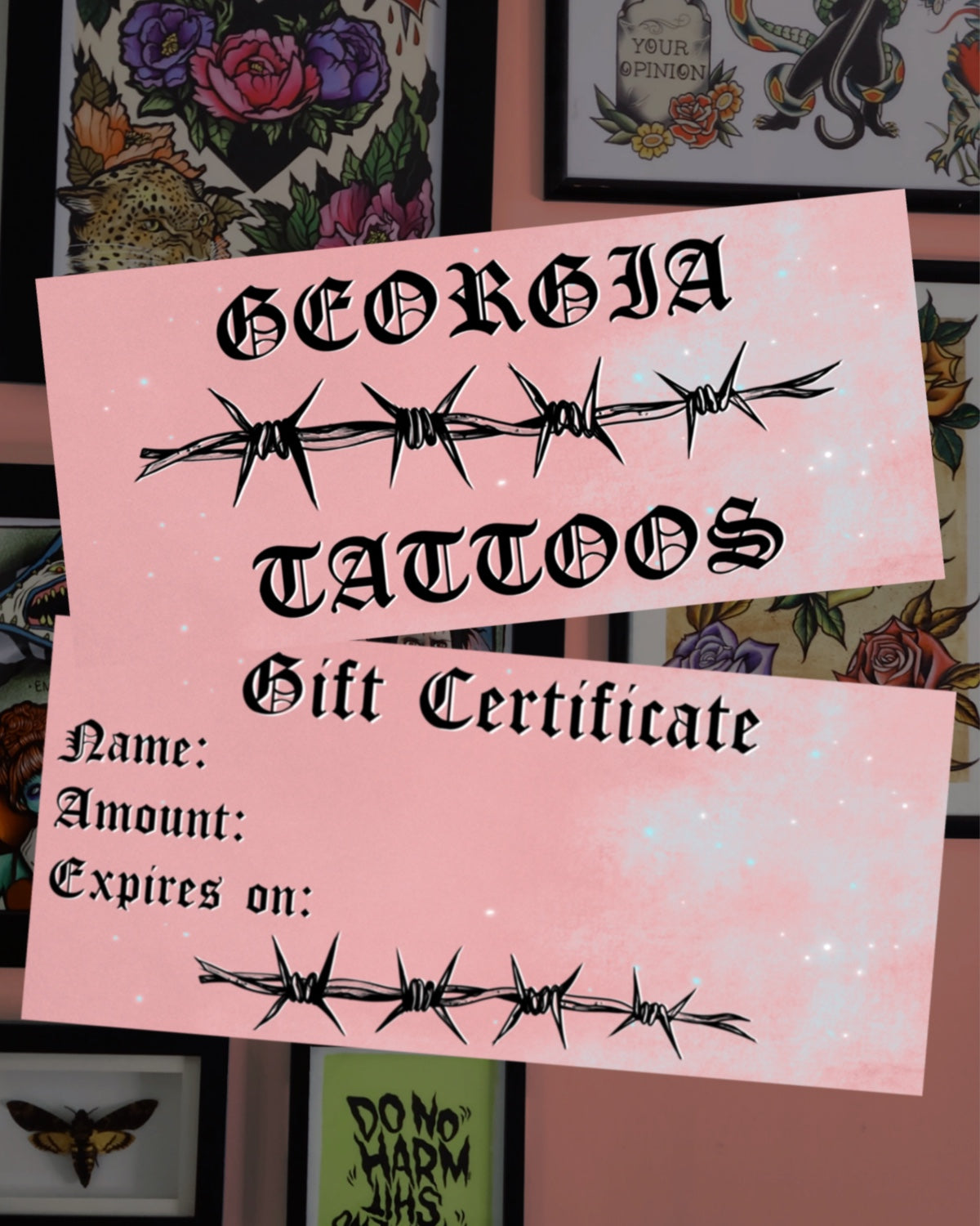 Tattoo Voucher
