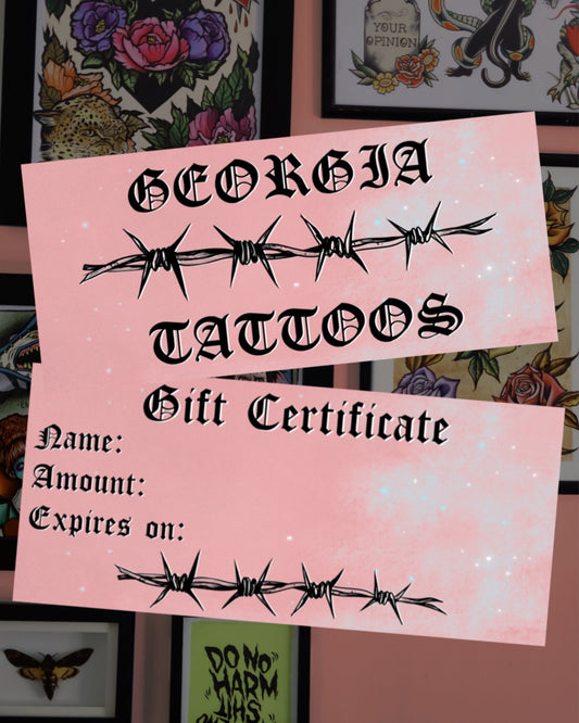 Tattoo Voucher