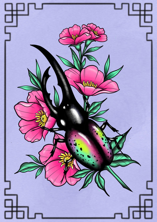 Beetle Print